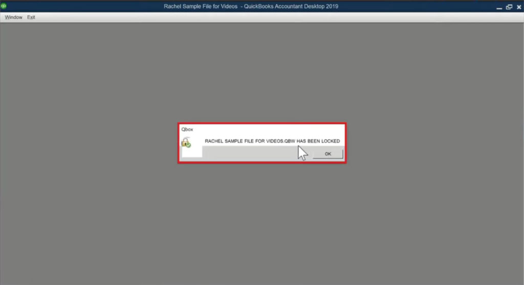 Qbox locking a QuickBooks file
