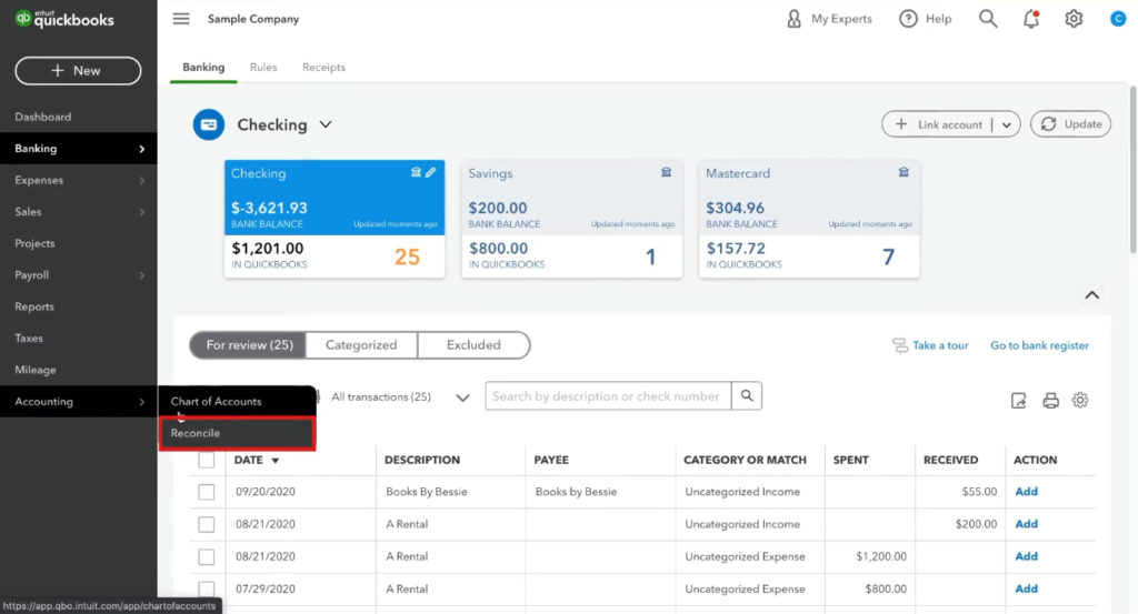 Reconciling QuickBooks: How To Fix A Wrong Beginning Balance - Gentle ...