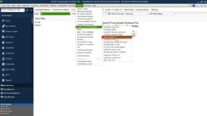 Navigating to the Open Invoices report from the main menu in QuickBooks Desktop