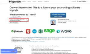 Which converter do you need in ProperSoft?