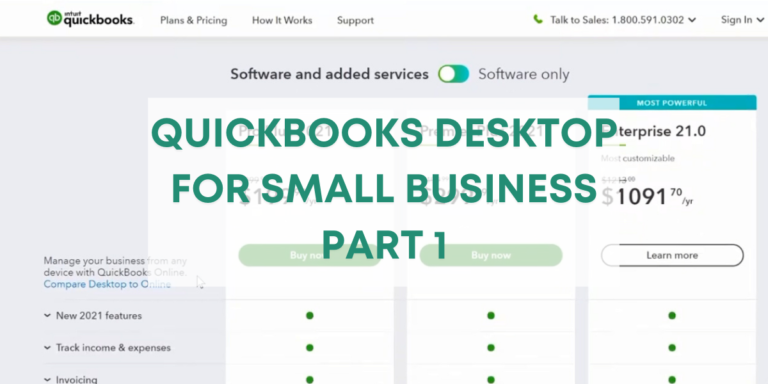 quickbooks small business website