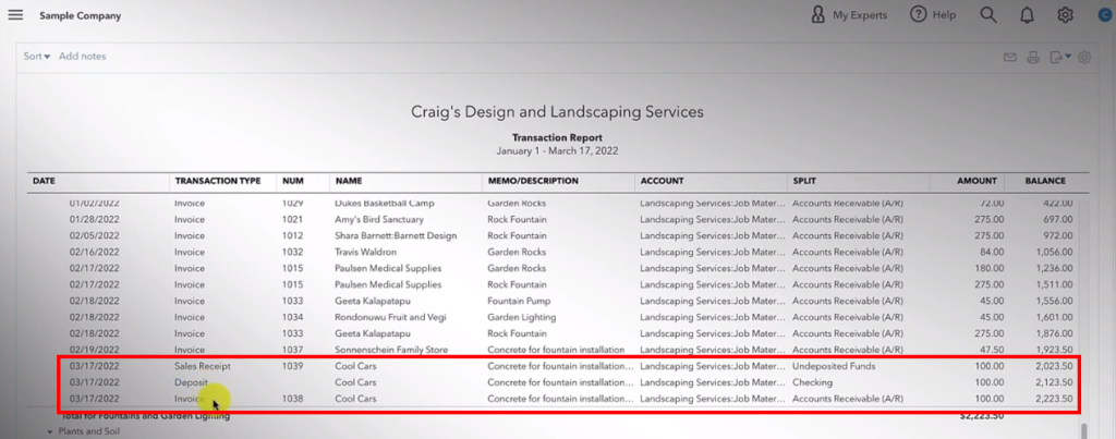 Duplicate income entries in QuickBooks Online spotted in the Profit and Loss report