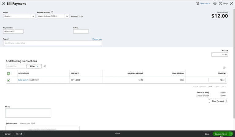 How to Fix a Bill Payment Recorded as an Expense in QuickBooks Online ...