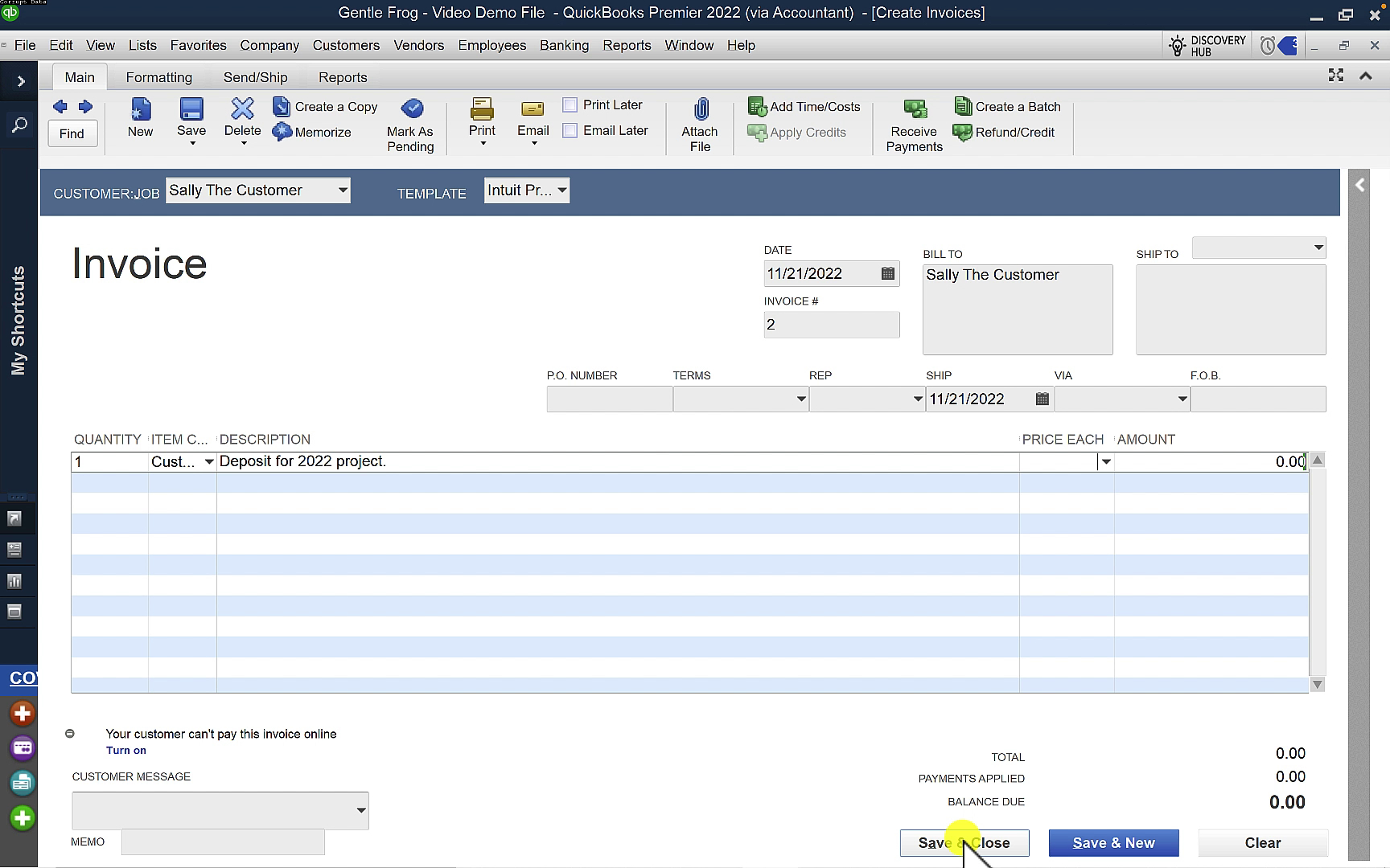 How To Add Items in QuickBooks Desktop - Gentle Frog Bookkeeping and Custom  Training