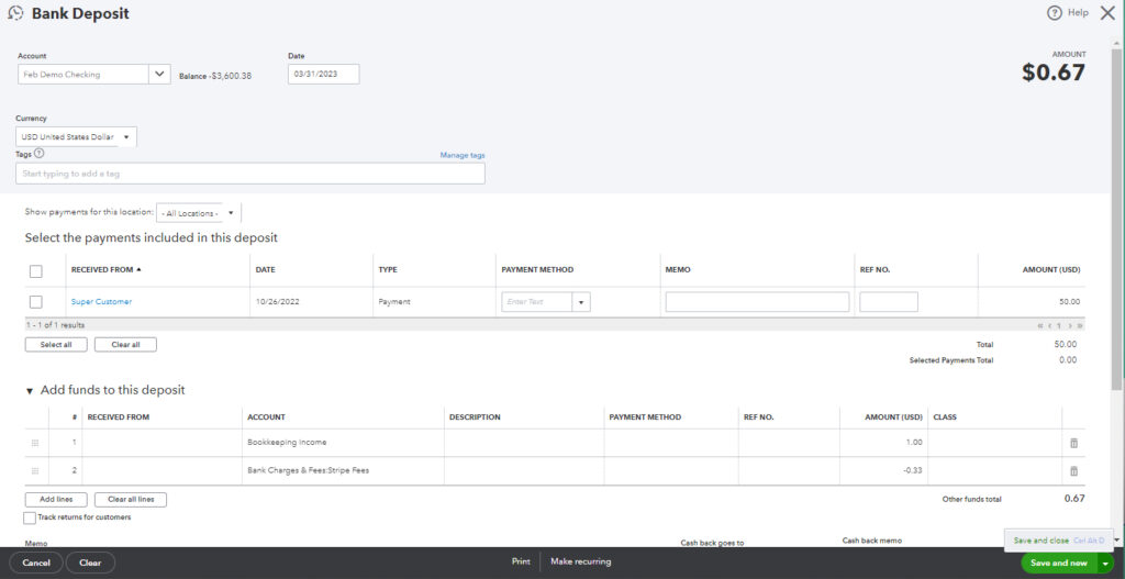 How to Record Payment Processor Fees in QuickBooks Online - Gentle Frog ...