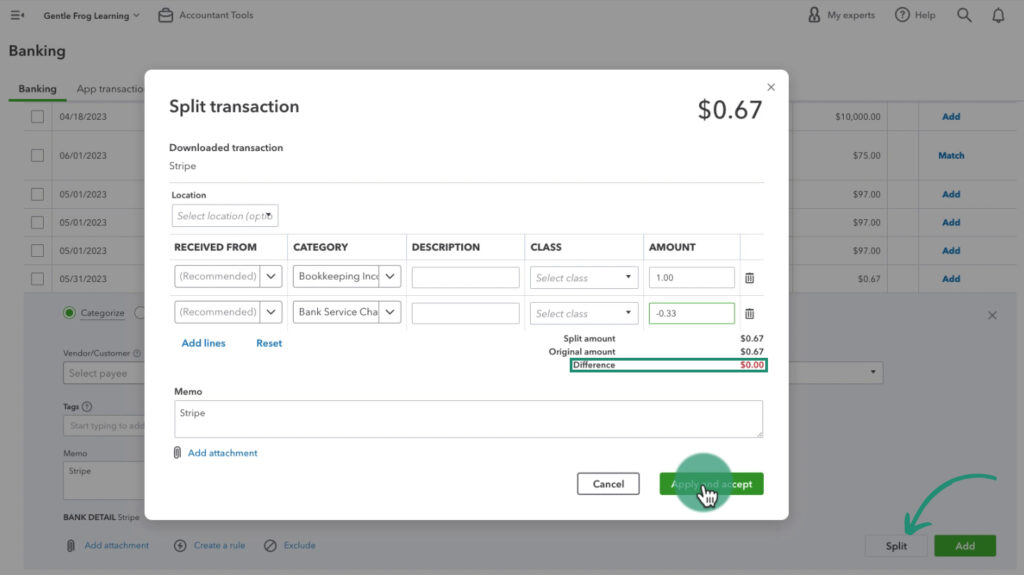 How to Record Payment Processor Fees in QuickBooks Online - Gentle Frog ...