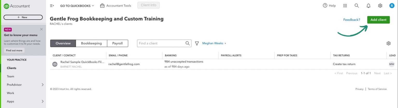 How to Sign Up For QuickBooks Ledger - Gentle Frog Bookkeeping and ...