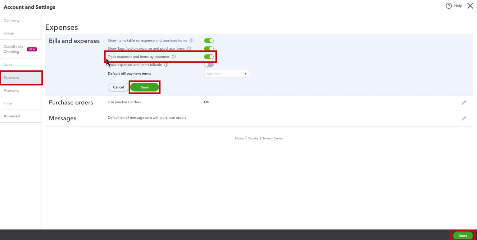 How to Track Expenses by Customer in QuickBooks Online - Gentle Frog ...