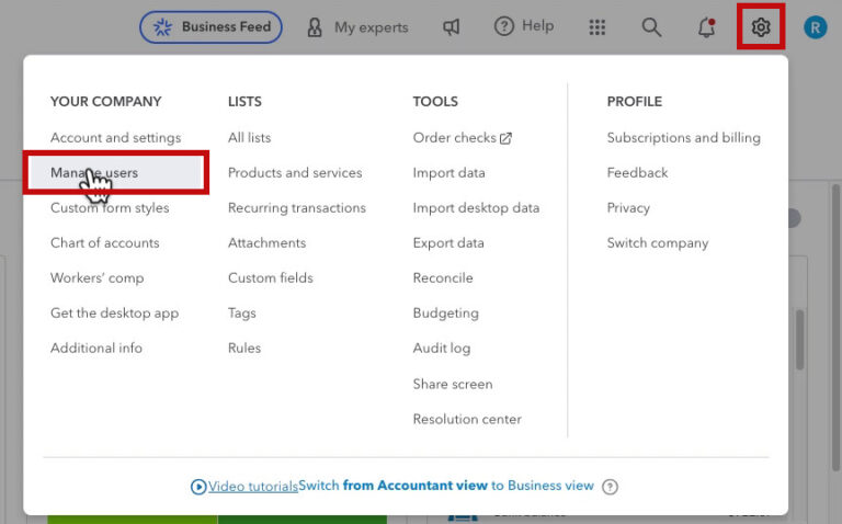 How to Remove Old Users and Accountants from QuickBooks Online - Gentle ...