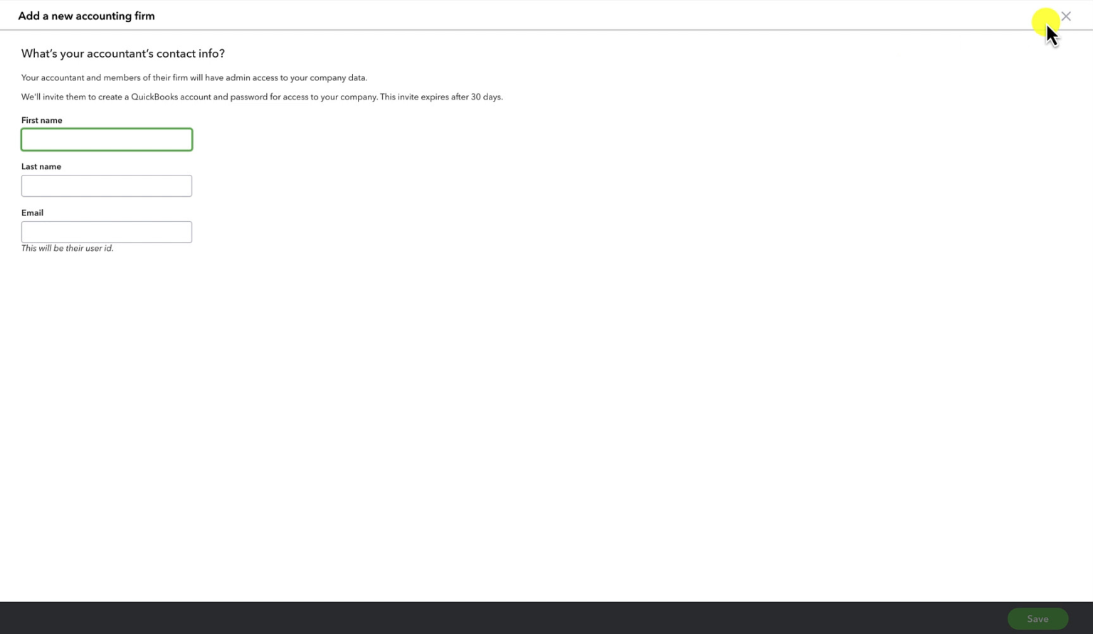 How to Add An Accountant User to QuickBooks Online - Gentle Frog ...